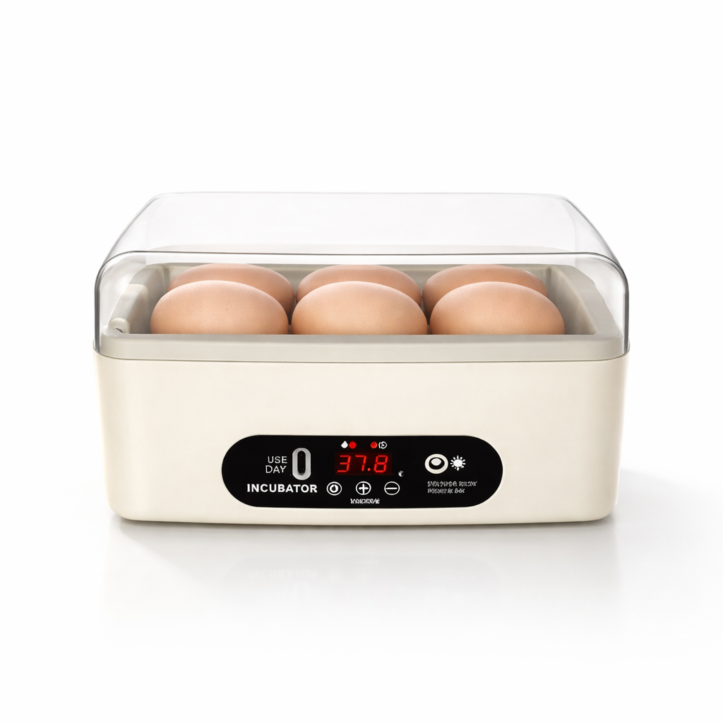 INCUBADORA DE 6 HUEVOS