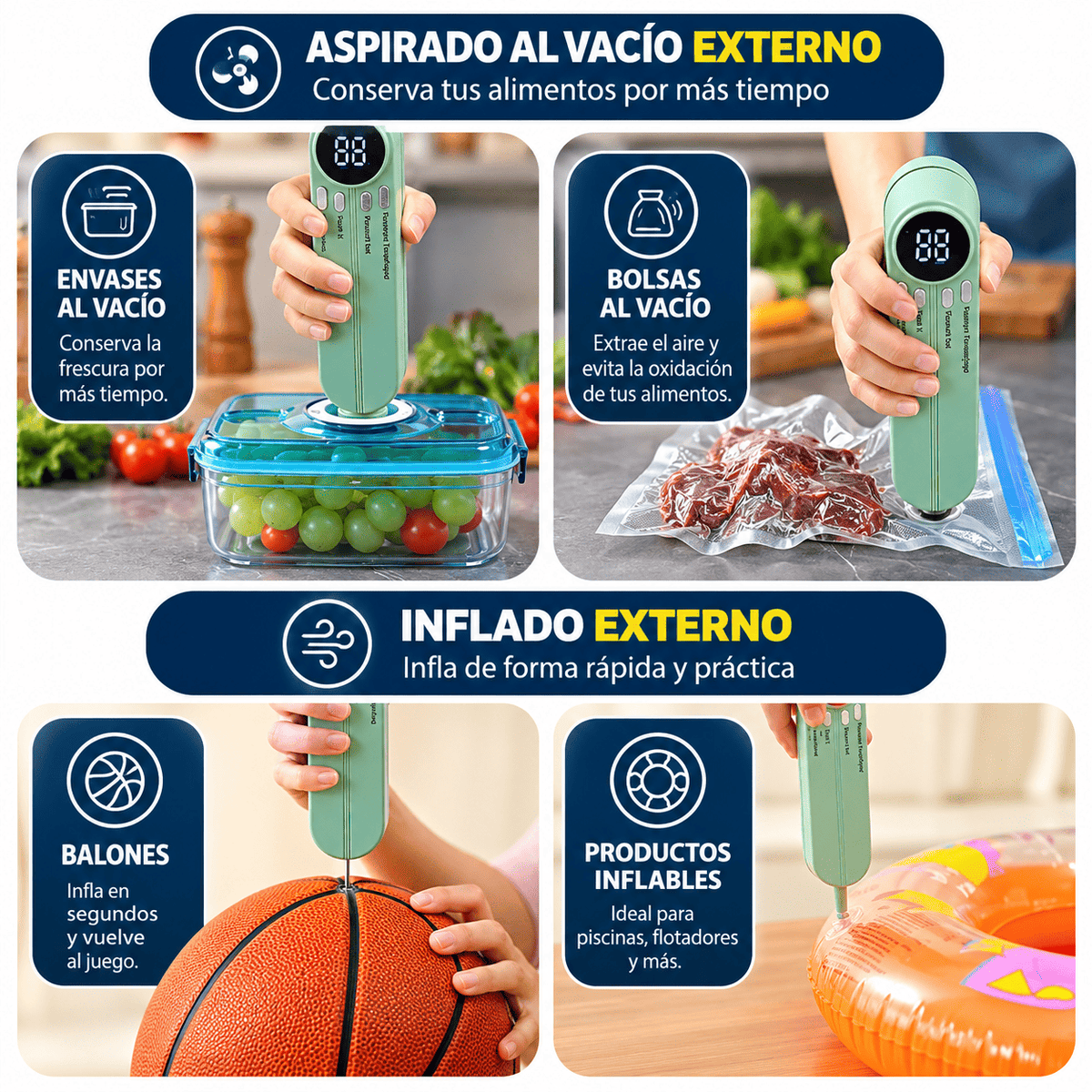ENVASADORA MINI VAC