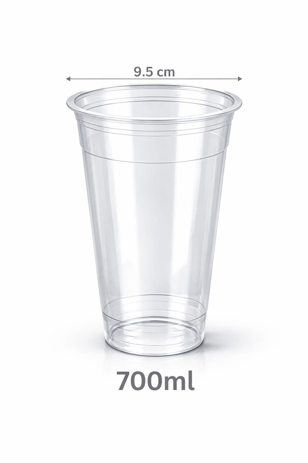 VASOS PLASTICOS DE 21 OZ 700ML RESISTENTE PARA BEBIDAS