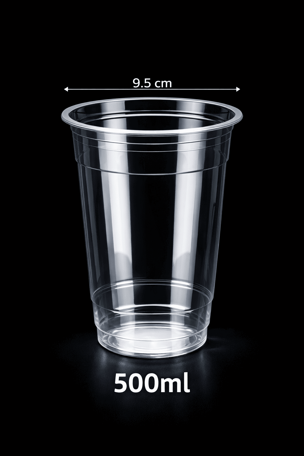 VASOS PLASTICOS DE 16 OZ 500 ML RESISTENTE PARA BEBIDAS