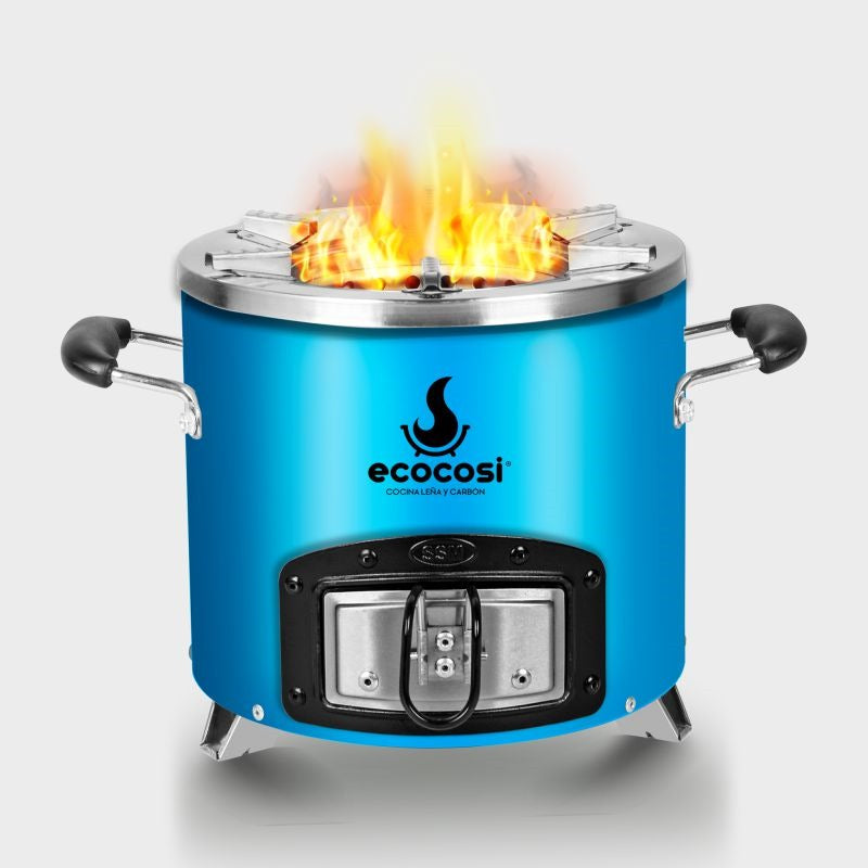 COCINA PARRILLA A CARBON ACERO