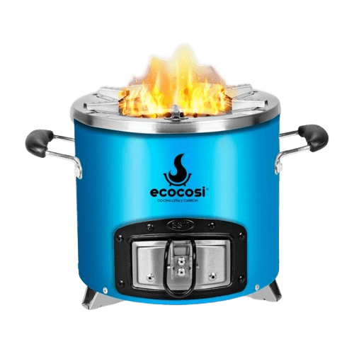 COCINA A CARBON ECOCOSI ACERO INOXIDABLE