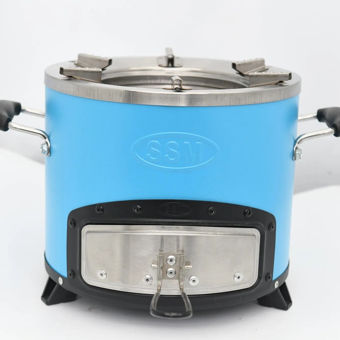 COCINA PARRILLA A CARBON ACERO