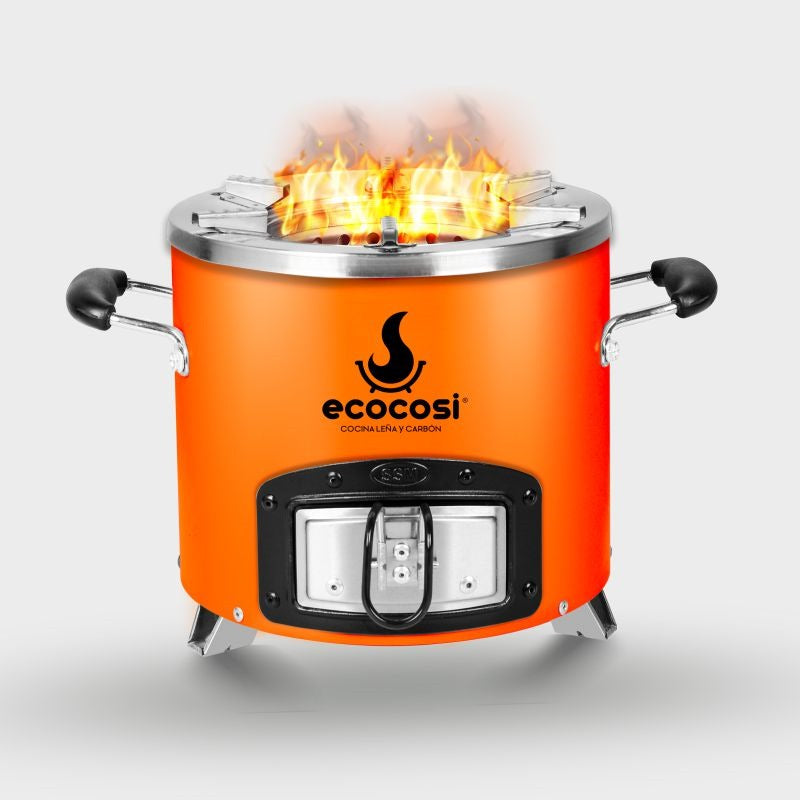 COCINA PARRILLA A CARBON ACERO