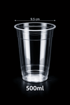 VASOS PLASTICOS DE 16 OZ 500 ML RESISTENTE PARA BEBIDAS